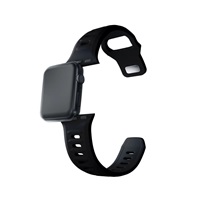 3mk řemínek Watch Strap pro Apple 42/44/45/49 mm Black