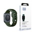 3mk Silicone Watch Strap pro Apple 42/44/45/49 mm Dark Green