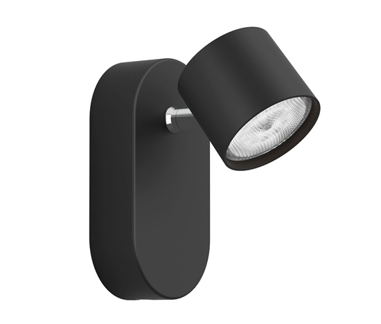 PHILIPS bodové světlo STAR 1x4.5W SELV Dim - černá