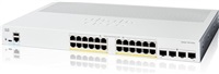 Cisco Catalyst switch C1200-24P-4G (24xGbE,4xSFP,24xPoE+,195W,fanless)
