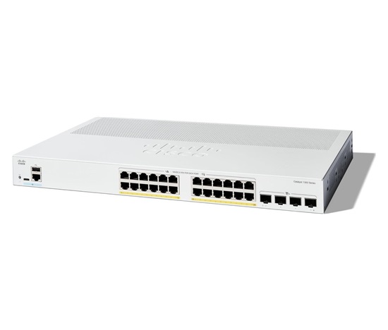 Cisco Catalyst switch C1300-24FP-4X (24xGbE,4xSFP+,24xPoE+,375W)