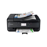 Canon PIXMA Tiskárna TR7650 black- barevná, MF (tisk,kopírka,sken,fax,cloud), ADF, USB,Wi-Fi