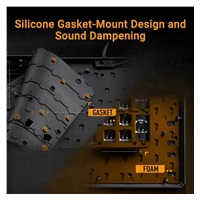 ASUS klávesnice TUF Gaming K3 GEN II, mechanická, CZ/SK, šedá