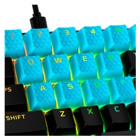HyperX BLU Rubber Gaming Accessory Kit-US - Příslušenství ke klávesnici