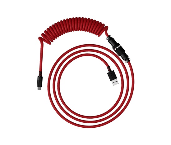 HyperX USB-C Coiled Cable Red-Black - Příslušenství ke klávesnici