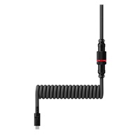 HyperX USB-C Coiled Cable Gray-Black - Příslušenství ke klávesnici