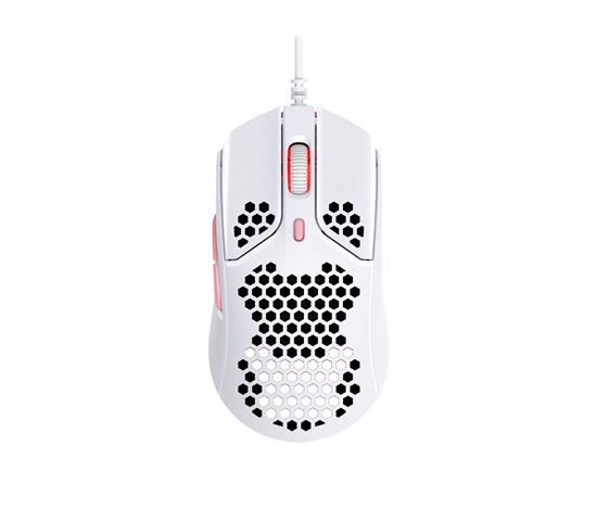 HyperX Pulsefire Haste - Gaming Mouse (White-Pink) (HMSH1-A-WT/G) - Myš