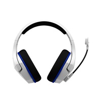 HyperX Cloud Stinger Core - Wireless Gaming Headset (White-Blue) - PS5-PS4 (HHSS1C-KB-WT/G)- Sluchátka pro herní konsole