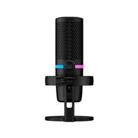 HyperX DuoCast - USB Microphone (Black) - RGB Lighting (HMID1R-A-BK/G) - Mikrofon