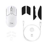 HyperX Pulsefire Haste 2 Mini Wireless White Gaming Mouse - Myš