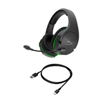 HyperX CloudX Stinger Core - Wireless Gaming Headset (Black-Green) - Xbox (HHSS1C-DG-GY/G) - Sluchátka pro herní konsole