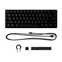 HyperX 60 Alloy Origins AQU Gaming Keyboard-US - Klávesnice