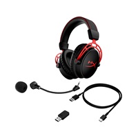 HyperX Cloud Alpha Wireless RED GAM HEADSET - Sluchátka k PC