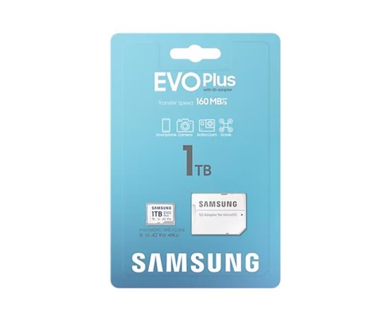 Samsung micro SDXC karta 1 TB EVO Plus + SD adaptér