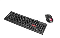 LYNX set klávesnice a myš , drátový set, USB, CZ/SK