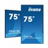 Iiyama ProLite IDS, 24/7, 190.5 cm (75''), 4K, USB, RS232, Ethernet, Android, kit (RS232), black