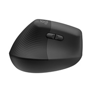 BAZAR - Logitech Lift Left Vertikální ergonomická myš pro leváky, graphite/ black - rozbaleno