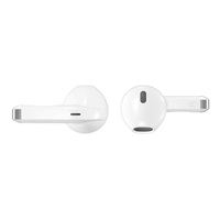 CONNECT IT Sluchátka True Wireless SonicBass, špunty do uší s mikrofonem, Bluetooth, bílá