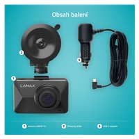 LAMAX T3 - kamera do auta