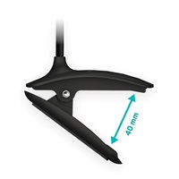 CONNECT IT Stolní LED lampa CLIP s klipem, černá