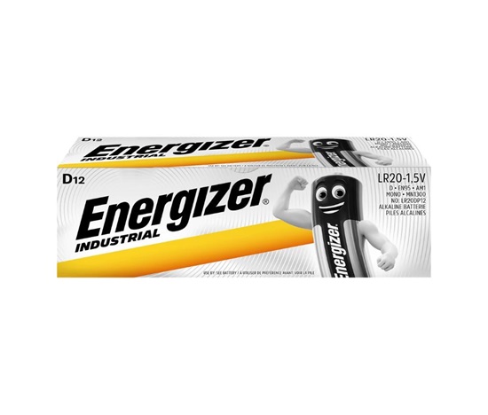Energizer LR20/12 Industrial D 12pack