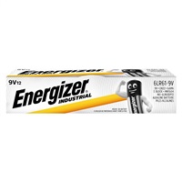Energizer 6LR61/12 Industrial 9V 12pack