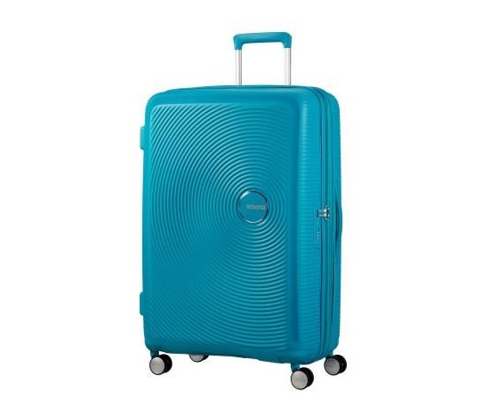 <p>American Tourister Soundbox SPINNER 77/28 EXP TSA Turquoise Tonic </p>