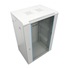 BAZAR - XtendLan 19" nástěnný rozvaděč 15U 600x450, nosnost 60 kg, skleněné dveře, svařovaný, šedý - poškozený obal