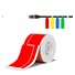 Niimbot štítky na kabely T 25x76mm 200ks Červené pro B21, B21S, B3, B1S