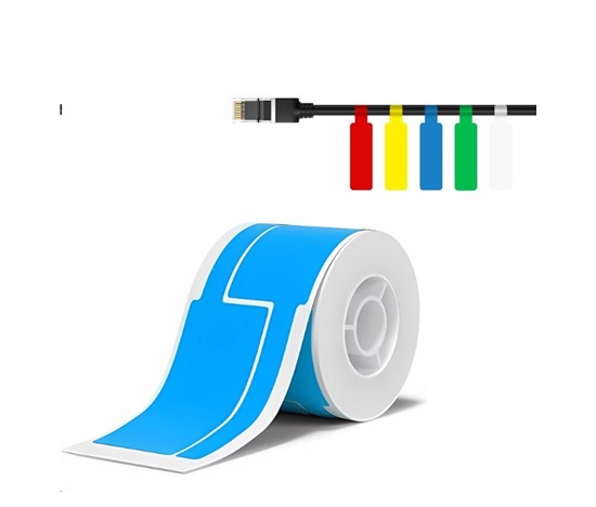 Niimbot štítky na kabely T 25x76mm 200ks Modré pro B21, B21S, B3, B1S