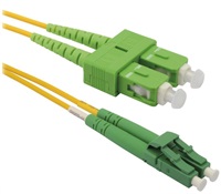 XtendLan Patch kabel, optický, LC-SC, APC/APC, 9/125µm, singlemode, duplex, 1m