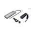 i-tec USB-C Metal Nano 2x HDMI Docking Station, PD 100W + Charger 100W (bundle)