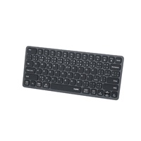 RAPOO Klávesnice UCK-6001 s 8v1 USB-C Hub, Drátová USB-C, CZ/SK, černá