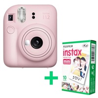 Fujifilm MINI 12 ružovy + 10 shots