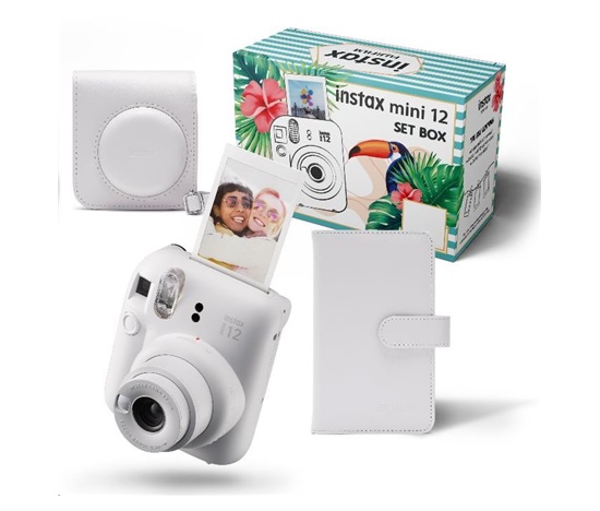 Fujifilm MINI 12 Big bundle biely