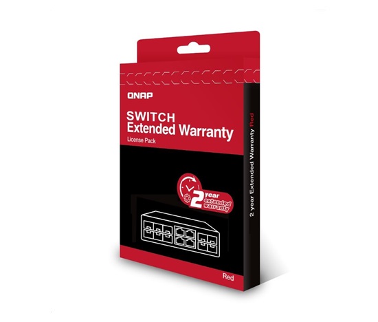 QNAP LW-NW-RED-2Y-EI elektronická prodlužujicí záruka 2 roky