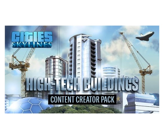 Cities: Skylines - Content Creator Pack: High-Tech Buildings (PC) klíč Steam