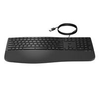 HP 480 Comfort Wired Keyboard - drátová ergonomická klávesnice CZ/SK