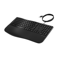 HP 480 Comfort Wired Keyboard - drátová ergonomická klávesnice CZ/SK