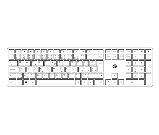 HP 680 Comfort Dual-Mode Keyboard and Mouse Combo - bezdrátový set ergonomické klávesnice a myši