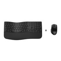 HP 680 Comfort Dual-Mode Keyboard and Mouse Combo - bezdrátový set ergonomické klávesnice a myši