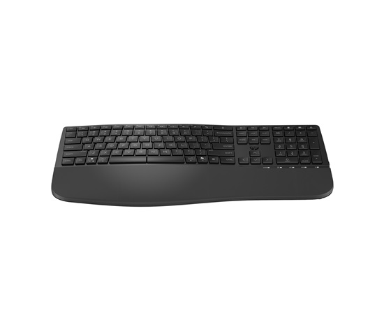 HP 680 Comfort Dual-Mode Keyboard- bezdrátová ergonomická klávesnice CZ/SK