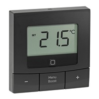 Homematic IP  Nástěnný termostat Basic, antracit - HmIP-WTH-B-A