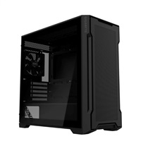 GIGABYTE case GB-C102G, Mid Tower, 2x USB3.0, Průhledná bočnice, 2x 120mm Fan, černá