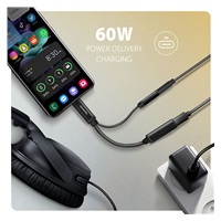 AXAGON ADA-HCPD, USB-C na 3.5mm jack - Hi-Res DAC audio adaptér, 384kHz/32bit, stereo, PD 60W 3A