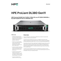 HPE PL DL380g11 4416+ (2.0/20C) 32G MR408i-o/4G 8-26SFF 1000W 2p10G-T RENEW P60636R-421