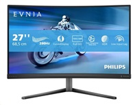 Philips MT 27" 27M2C5200W/00 - 1920x1080,VA,280Hz,HDR10,2xHDMI,1xDP,Zakřivený,Pivot