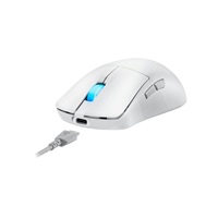 ASUS Herní myš ROG Harpe Ace Mini, Bezdrátová BT, RF 2.4GHz, bílá