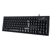 GENIUS klávesnice Smart KB-100, Drátová, USB, černá, CZ+SK layout