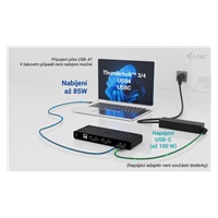 i-tec Universal Dual 4K Display Docking Station, Power Delivery 85W